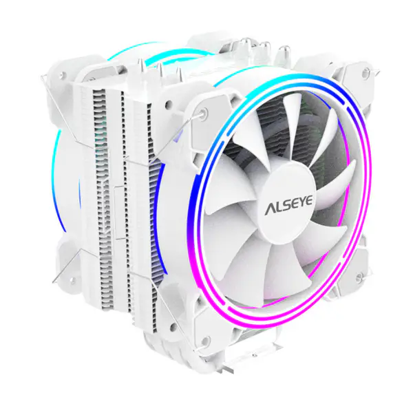 Alseye 6pipes 120mm Kühlkörper Dual Fan Argb Cpu Fan Cooler