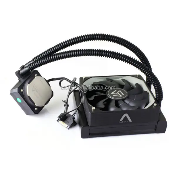 Flüssigkeitskühler Watermax120 Cpu mit hoher Leistung Flüssigkeitskühlung Computer Wasserkühlung Fan12cm Pwm 4pin Aluminium Radiator