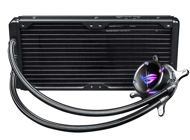 AsUs Rog Strix Lc Ii 280 Argb Aio 2fans Integrierte Wasserkühlung Radiator Cpu Asetek Prozessor Kühlung Fan