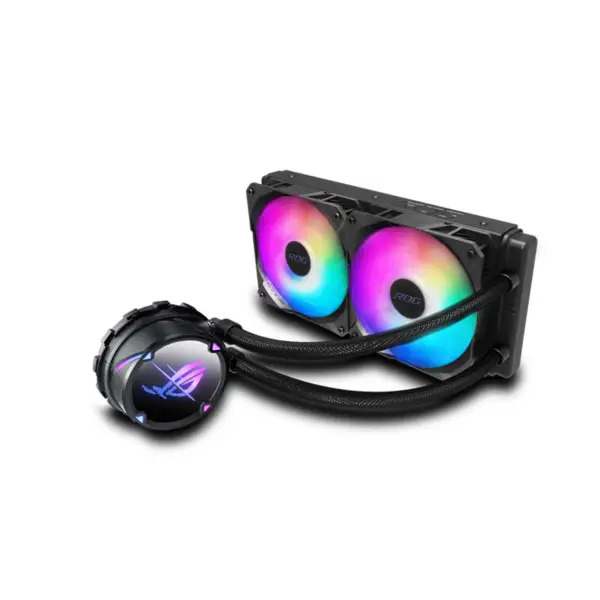 AsUs Rog Ryujin Ii 240 Argb 2fans Integrierte Wasserkühlung Radiator 12. Gen Cpu Asetek Prozessor Kühlung