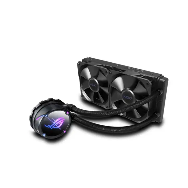 AsUs Rog Strix Lc Ii 240 2fans Integrierte Wassergekühlte Radiator Cpu Asetek 7. Pwm Dc Cpu Kühlung Fan