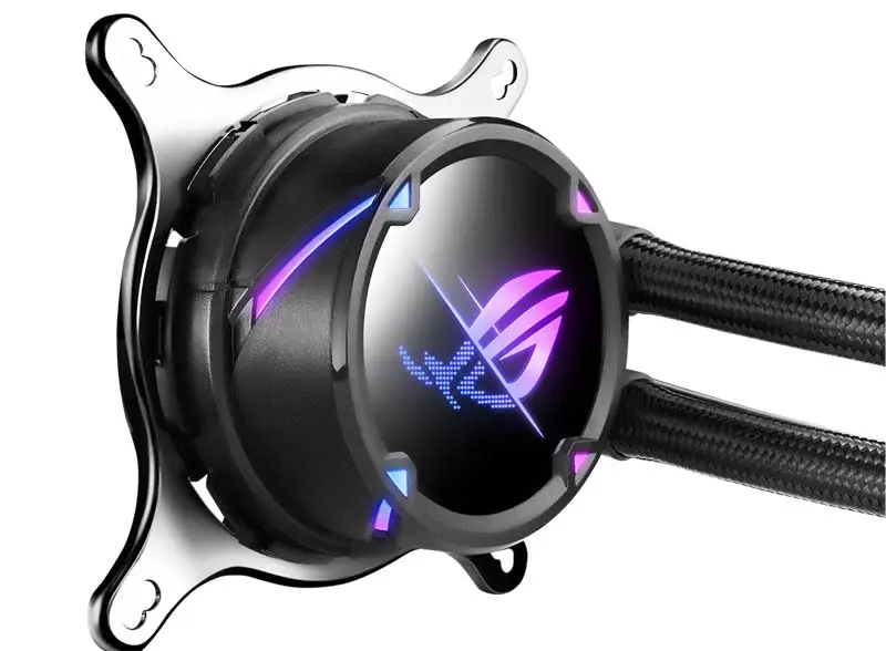 AsUs Rog Strix Lc Ii 240 2fans Integrierte Wassergekühlte Radiator Cpu Asetek 7. Pwm Dc Cpu Kühlung Fan