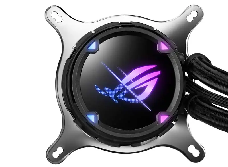 AsUs Rog Strix Lc Ii 240 Argb 2fans Integrierte Wasser gekühlt Radiator Cpu Asetek 7. Pwm Dc Cpu Kühlung Argb Fan
