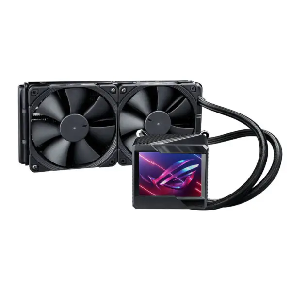 AsUs Rog Ryujin Ii 240 2fans Integrierte Wasserkühlung Radiator 12. Gen Cpu Asetek 7. Gen 3.5in Lcd Cpu Kühlung