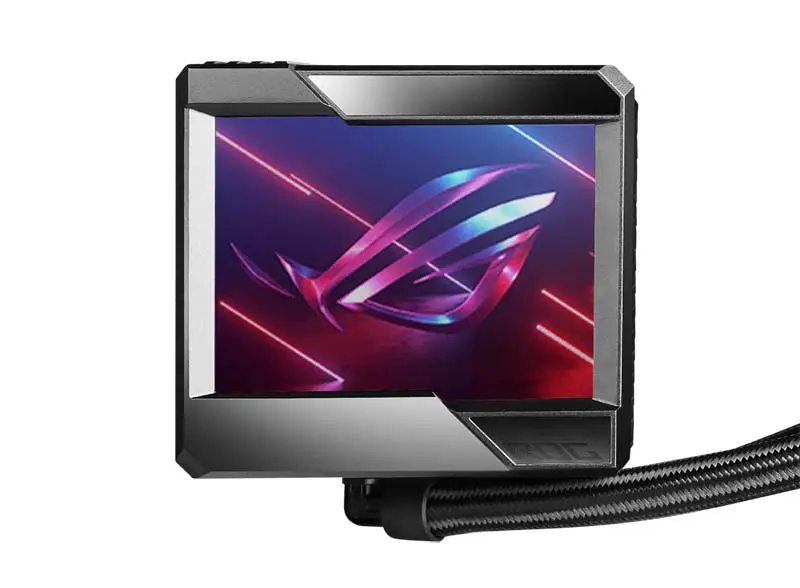 AsUs Rog Ryujin Ii 360 Argb 3fans Integrierter Wassergekühlter Radiator 12. Gen Cpu Asetek 7. Gen 3.5in Lcd Pwm Dc Argb Cool Fan