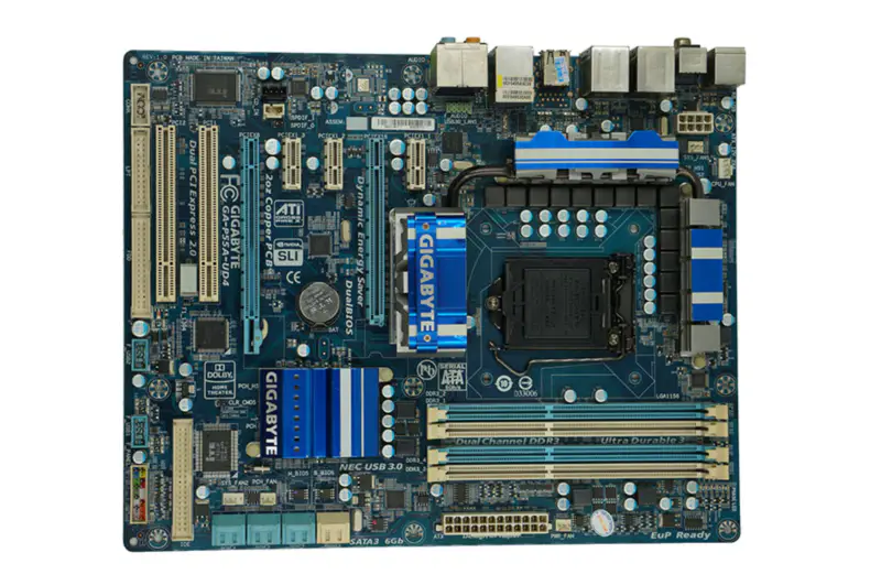 Gigabyte GA-P55A-UD4 P55A-UD4 Hauptplatine LGA1156 CPU