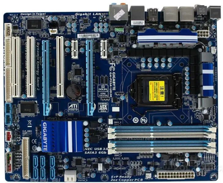 Gigabyte GA-P55A-UD3P P55A-UD3P Hauptplatine