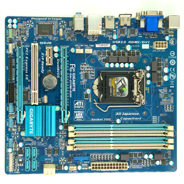 Gigabyte GA-Z77M-D3H Z77M-D3H Mainboard LGA1155 Micro-ATX