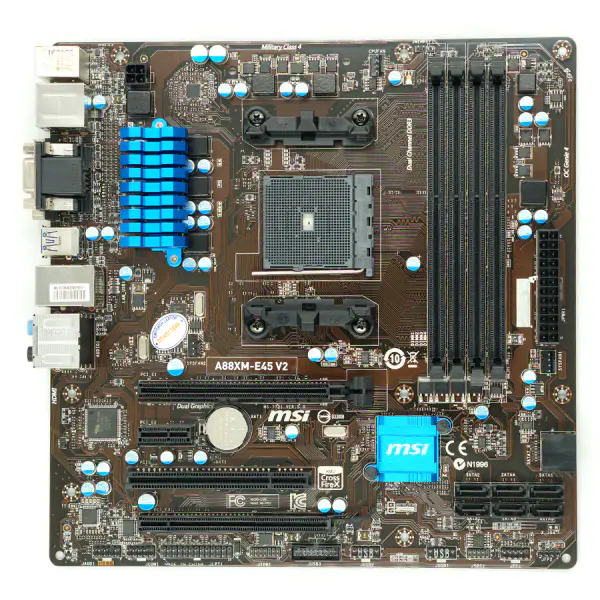 MSI A88XM-E45 V2 PC FM2+ A88X Hauptplatine