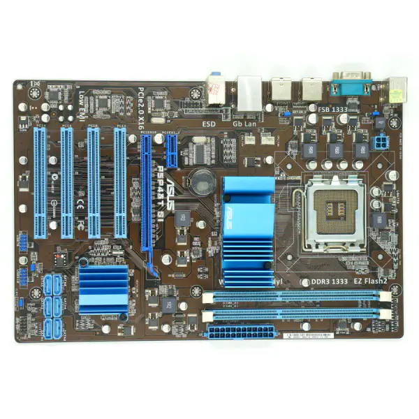 Asus P5P43T SI Motherboard LGA 775 8GB P43 All solid State