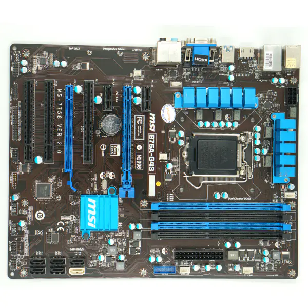 MSI B75A-G43 Hauptplatine B75 LGA1155 ATX