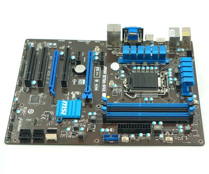 MSI B75A-G43 Hauptplatine B75 LGA1155 ATX