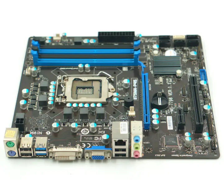 MSI B75MA-P45 Hauptplatine B75 LGA1155 Micro-ATX