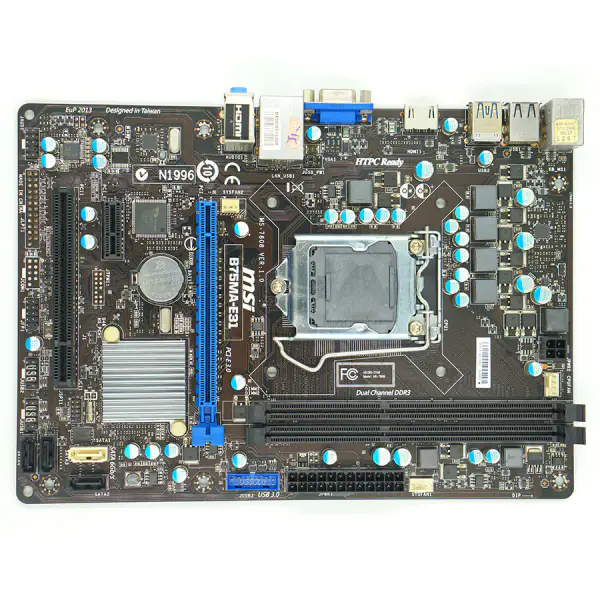 MSI B75MA-E31 B75 LGA 1155 Micro-ATX-Motherboard