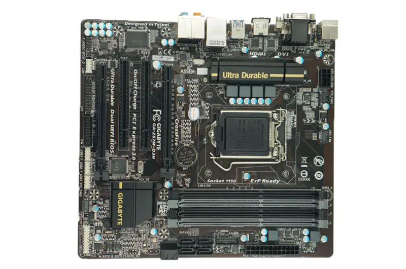 Gigabyte GA-Z87M-D3H Z87M-D3H Z87 LGA 1150 Micro-ATX-Motherboard