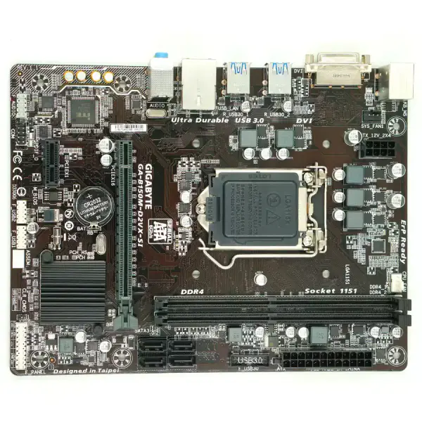 Gigabyte GA-B150M-D2VX-SI B150M-D2VX-SI B150 LGA 1151 Micro-ATX Mainboard