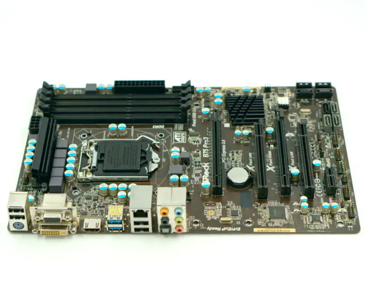 Asrock B75 PRO3 Hauptplatine All-Solid-State LGA1155