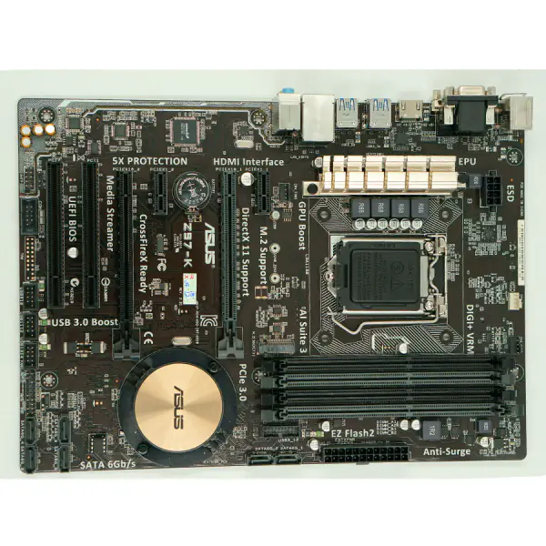 Asus Z97-K Hauptplatine Z97 LGA1150 ATX