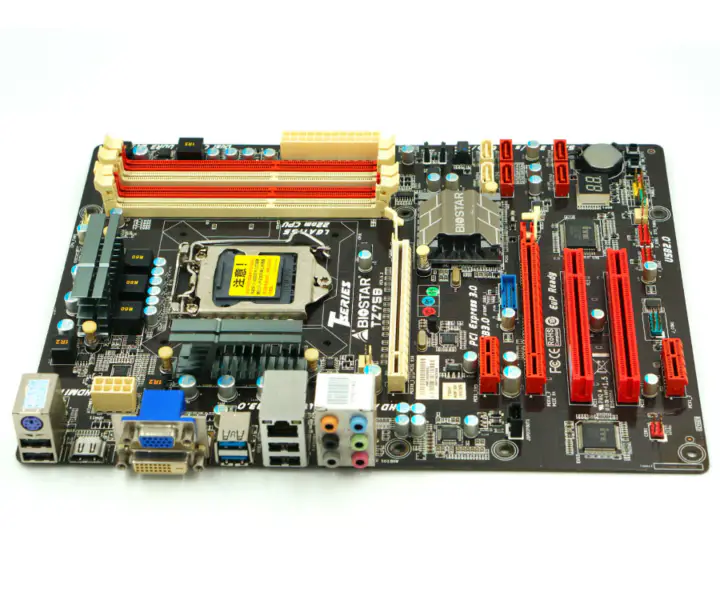 Biostar TZ75B Hauptplatine Z75 LGA1155 ATX