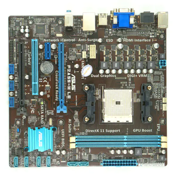Asus F2A55-M LE FM2 / A55 Hauptplatine