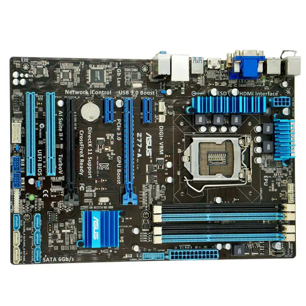 Asus Z77-A Hauptplatine LGA1155 Intel Z77