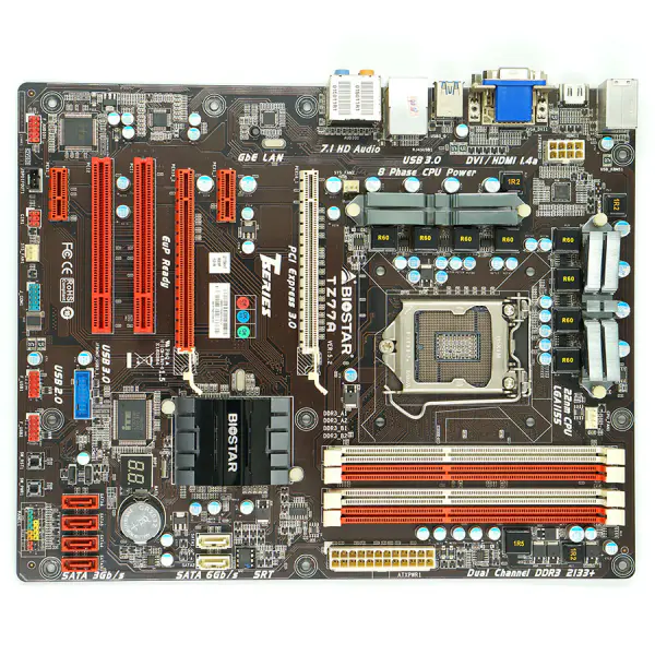 Biostar TZ77A LGA 1155 Z77 Hauptplatine