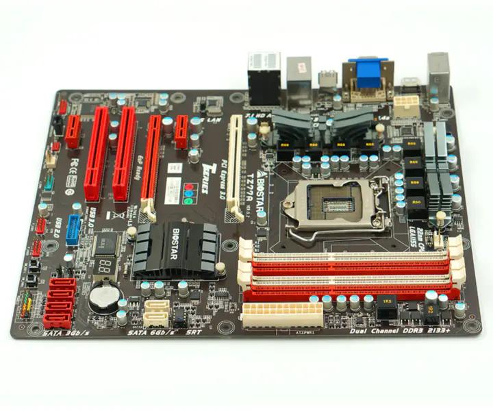 Biostar TZ77A LGA 1155 Z77 Hauptplatine