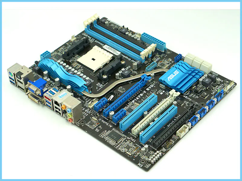 Asus F1A75-V EVO Hauptplatine A75 FM1 uATX