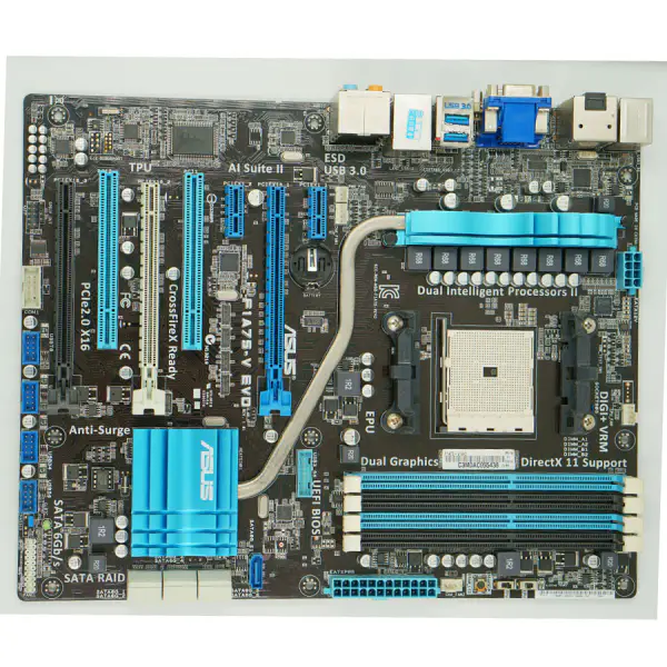 Asus F1A75-V EVO Hauptplatine A75 FM1 uATX