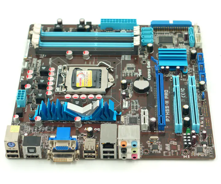 Asus P7H55-M PRO Hauptplatine