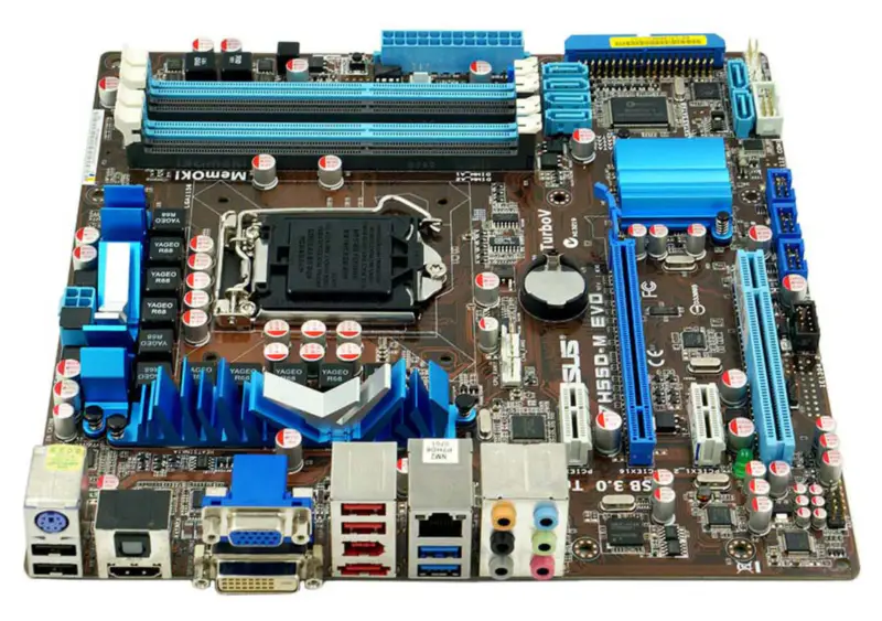 Asus P7H55D-M EVO Hauptplatine