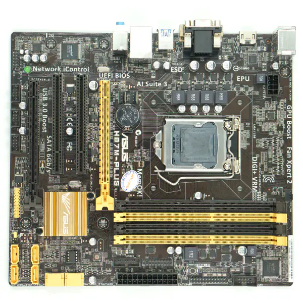 Asus H87M-PLUS Hauptplatine H87 LGA1150 Micro-ITX