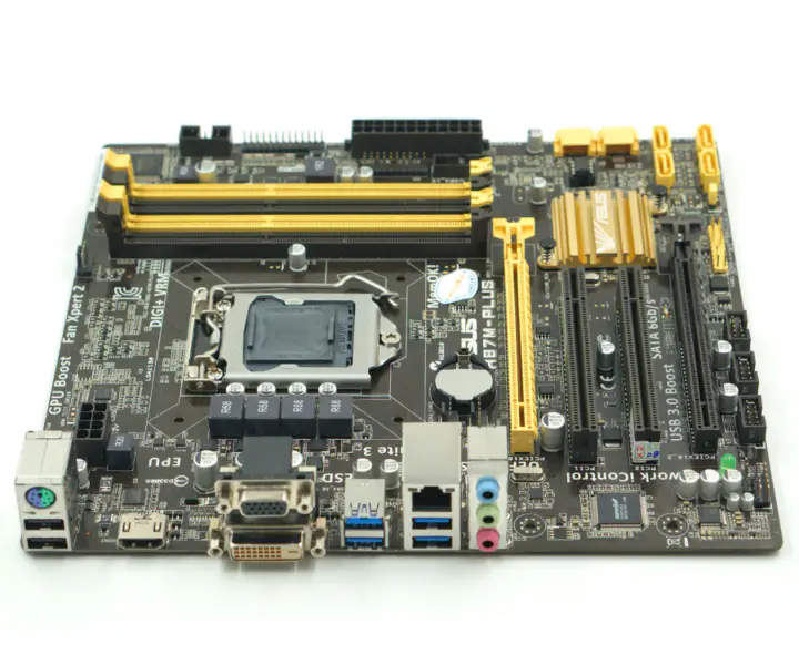 Asus H87M-PLUS Hauptplatine H87 LGA1150 Micro-ITX