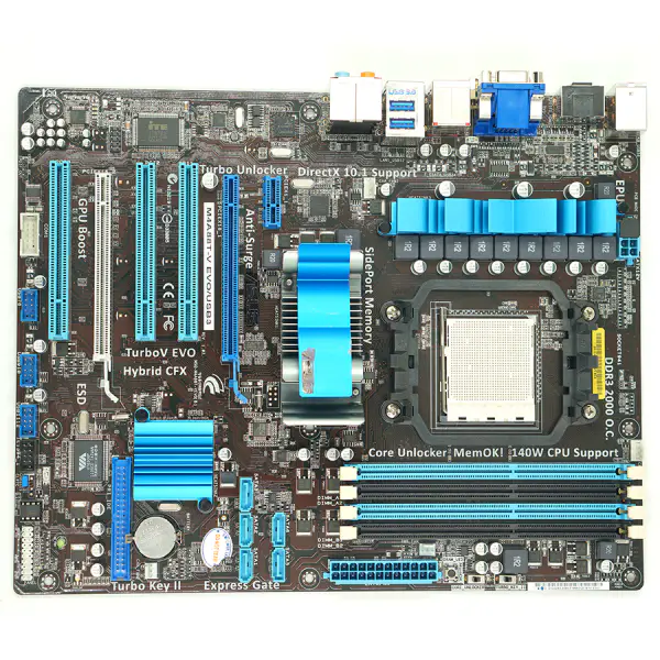 Asus M4A88T-V EVO Hauptplatine USB3 880G AM3 SATA II ATX