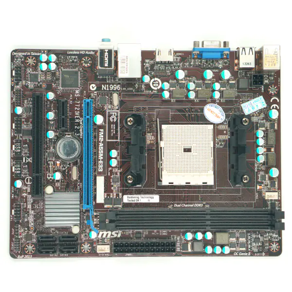 MSI FM2-A55M-E33 Mainboard FM2 Solid-State integriert
