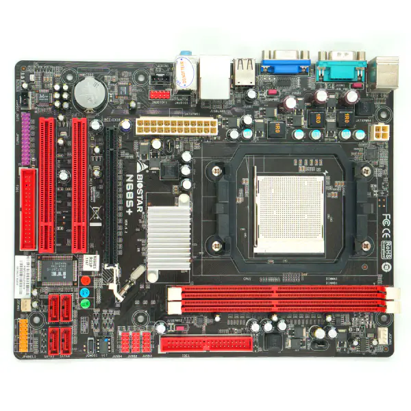 Biostar N68S+ 6.x riginal AM2 Hauptplatine