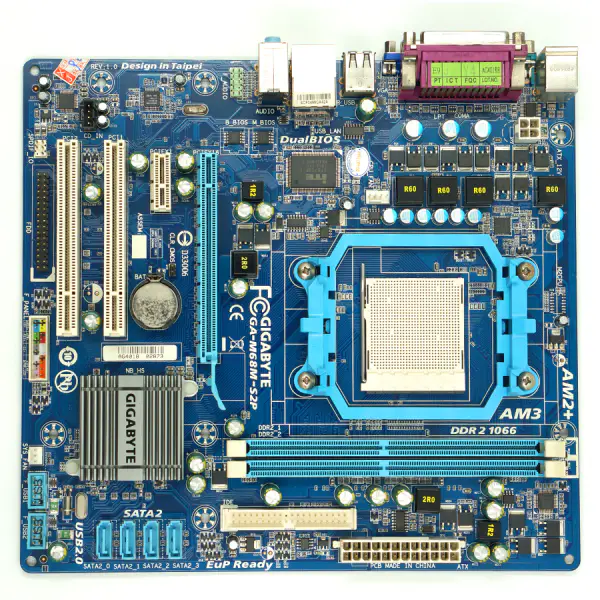 Gigabyte GA-M68M-S2P M68M-S2P AM2 AM3 Hauptplatine