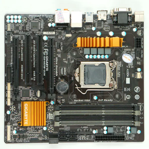 Gigabyte GA-H97M-D3H H97M-D3H Mainboard LGA1150 Micro-ATX