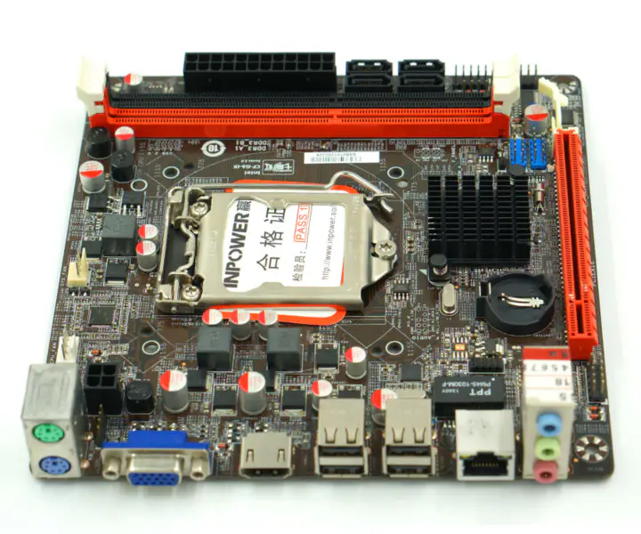 Buntes C.H61HD V20 H61 1155-Pin ITX-Motherboard