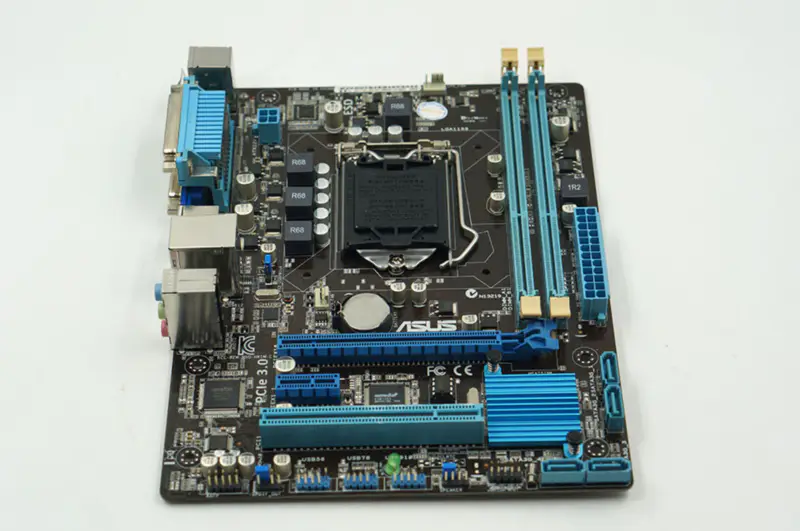 Asus H61M-C Hauptplatine H61 LGA 1155 mATX Hauptplatine