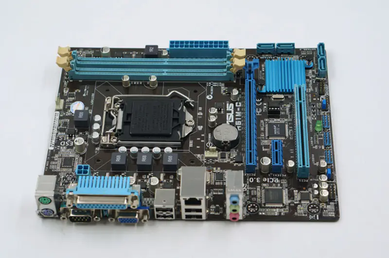 Asus H61M-C Hauptplatine H61 LGA 1155 mATX Hauptplatine