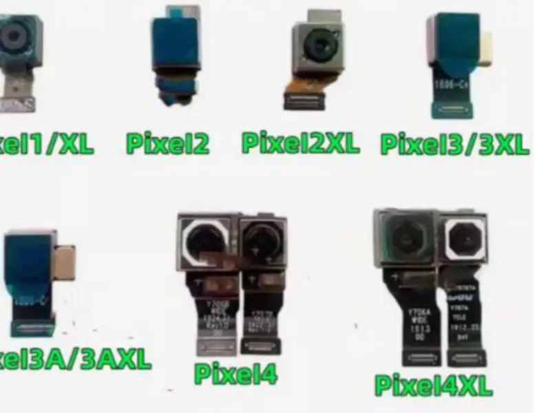 Vordere und hintere Kameras für Google Pixel 3 /3xl/4a/4/4xl/5/5a/6/6a/3a/2/2xl