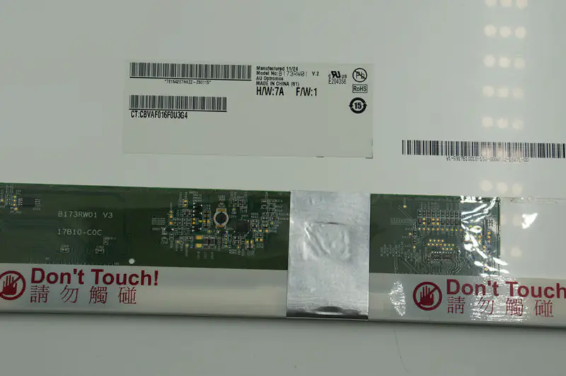 17.3'' LCD-Bildschirm B173RW01 V.5 V2 V.4 V0 V1 LP173WD1 (TL)(A1) LTN173KT02 N173FGE-L21 L23 LTN173KT01 K01 N173O6-L02 Rev.C1 40-polig