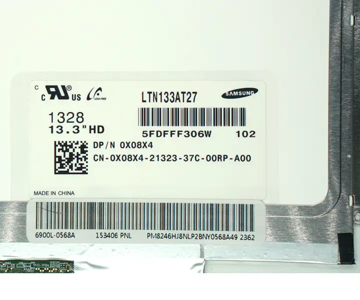 13.3 Zoll LCD für Dell Latitude E6320 E6330 LTN133AT27 LP133WH2 TLA2 LTN133AT16 LCD led Bildschirm WXGA HD