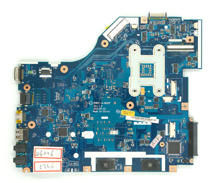 Acer Hauptplatine 5336 MBR4G02001 PEW72 LA-6631P GMA 4500M CPU