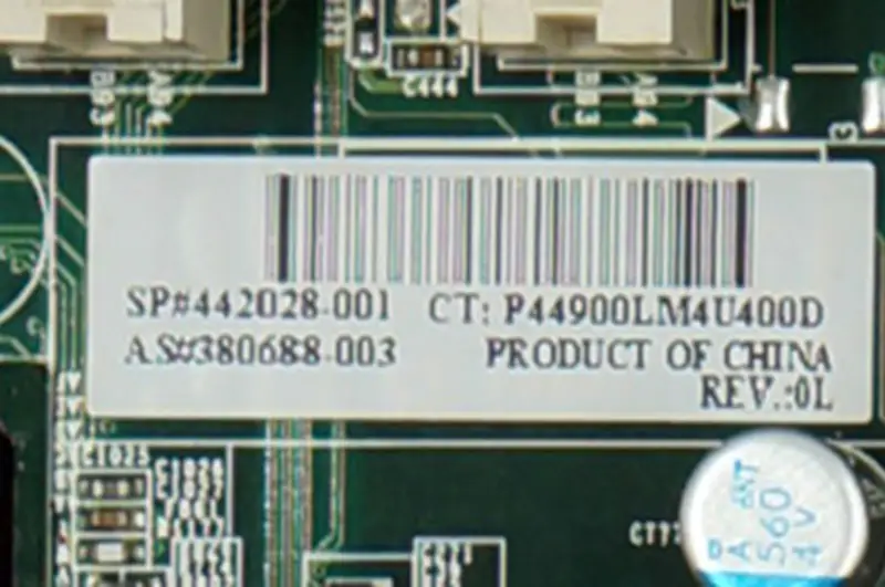 HP 442028-001 380688-003 Hauptplatine